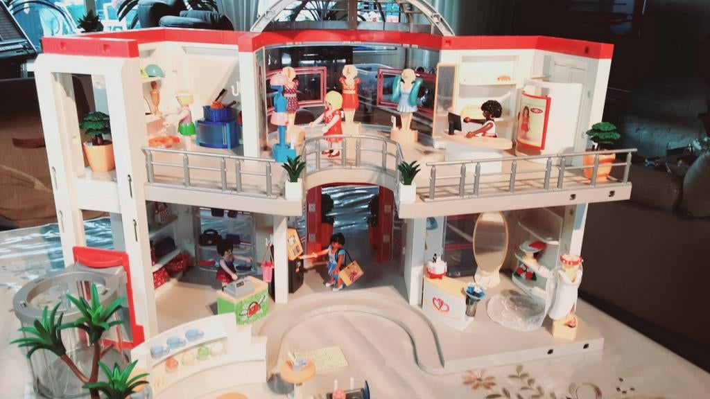 5485 winkelcentrum, Ophalen of Verzenden, Zo goed als nieuw, Complete set