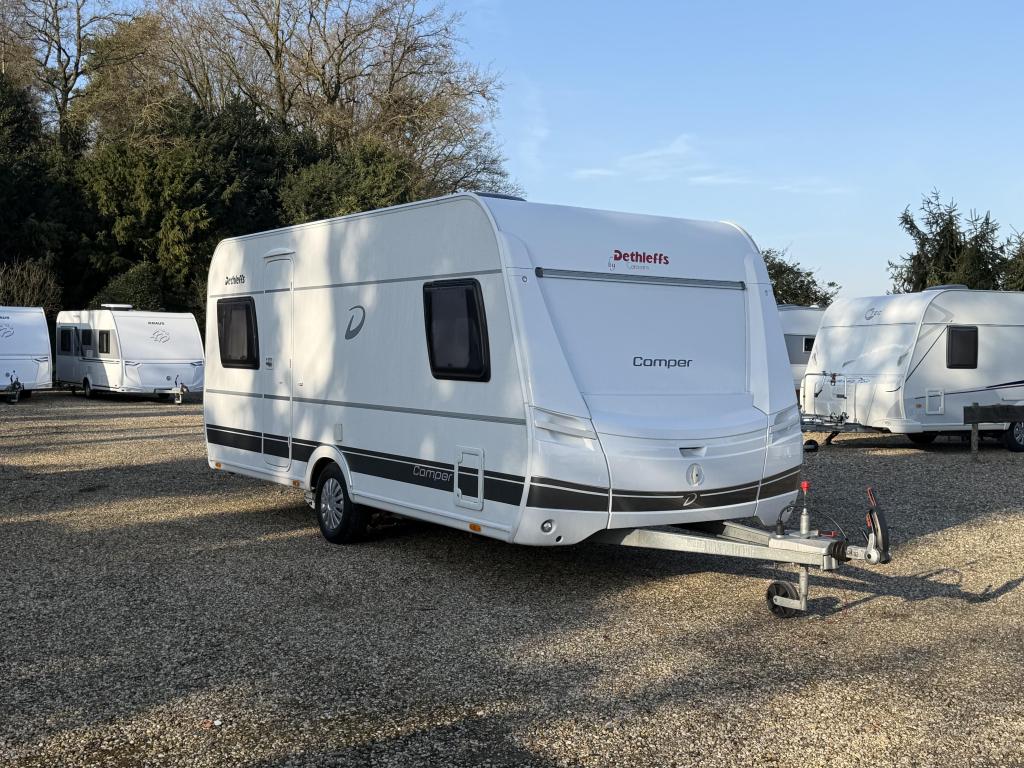 Dethleffs Camper 480 Nieuw model Mover, Caravans en Kamperen, Rondzit, Schokbreker, Bedrijf, Overige typen