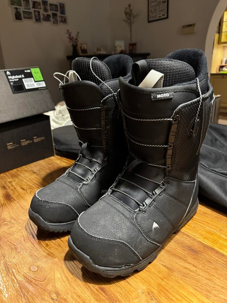 Burton Moto snowboardschoenen maat 44, Sport en Fitness, Snowboarden, Ophalen of Verzenden, Gebruikt, Schoenen