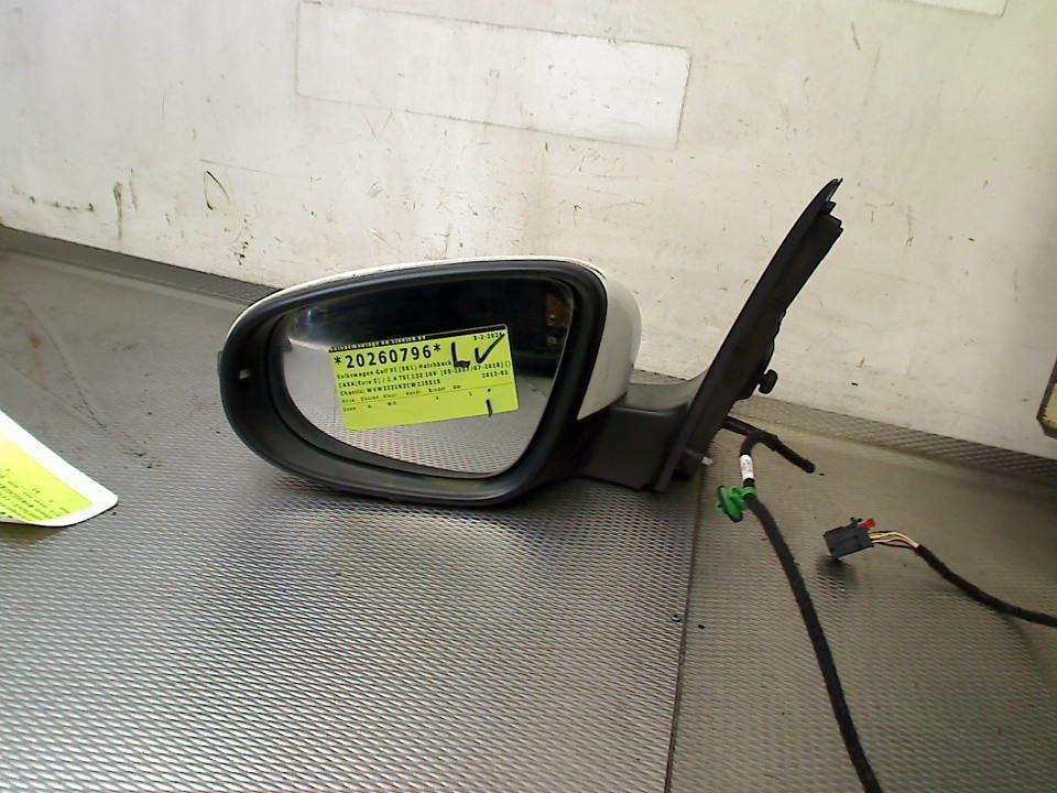 Spiegel Links Elektrisch 6 DRADEN Golf VI (5K1) 2012, Gebruikt, Volkswagen, Volkswagen AG, Kundenbetreuung@volkswagen.de