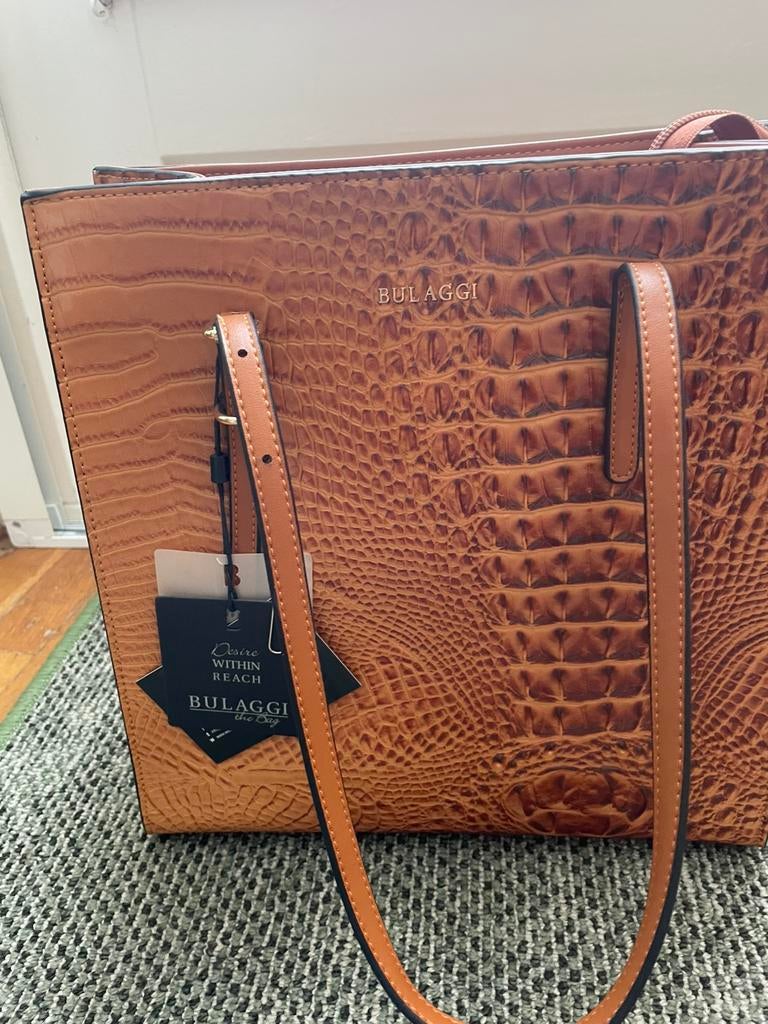 Nieuw bulaggi tas bruin krokodil, Ophalen, Nieuw, Bruin, Schoudertasje