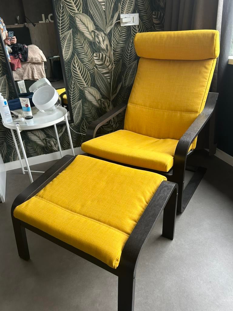 Fauteuil Ikea, Huis en Inrichting, Ophalen, 75 tot 100 cm, Zo goed als nieuw, Stof