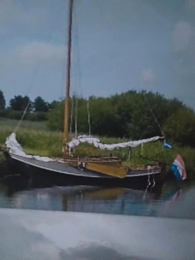 Zeilplan 9 meter zeeschouw gaffel groot, fok bruin bergsma, Watersport en Boten, Zeilen en Zeiltoebehoren, Ophalen of Verzenden