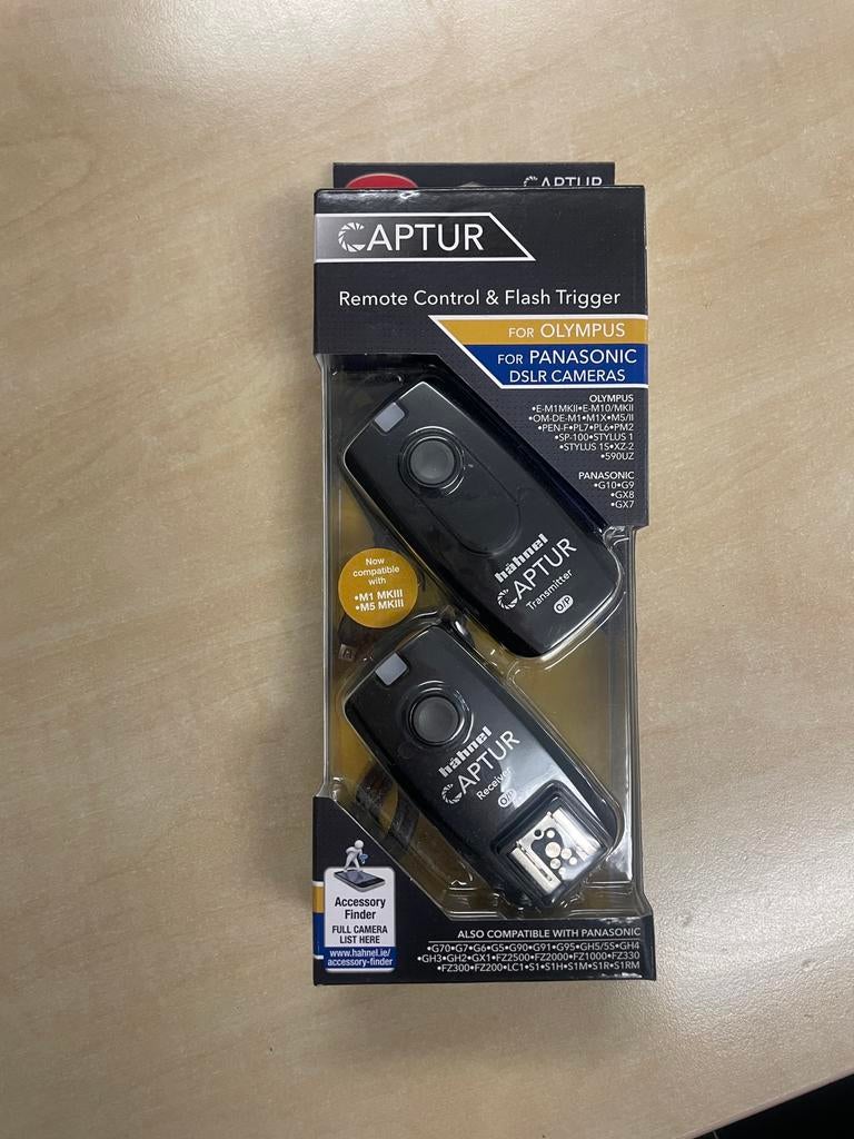 Remote control en flash trigger voor olympus en panasonic, Ophalen of Verzenden, Nieuw, Origineel
