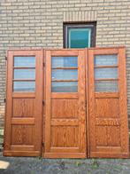 211hx238br Driedelige scheidingswand / deurenset met glas, Ophalen