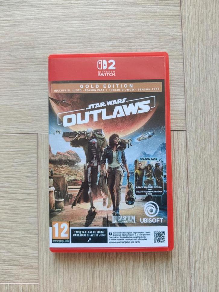 Star Wars Outlaws Gold Edition - Nintendo Switch 2!, Spelcomputers en Games, Games | Nintendo Switch, Zo goed als nieuw, 1 speler