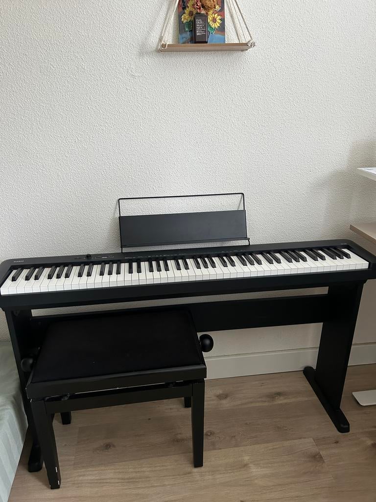 Casio CDP-S100 Digitale Piano, Muziek en Instrumenten, Piano's, Ophalen, Zwart, Digitaal, Zo goed als nieuw
