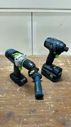 Festool PDC 18 en TID 18, Doe-het-zelf en Verbouw, Gereedschap | Boormachines, Variabele snelheid, Ophalen of Verzenden, Boor- en Schroefmachine