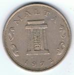 23-796 Malta 5 cent 1972, Ophalen of Verzenden, Overige landen, Losse munt