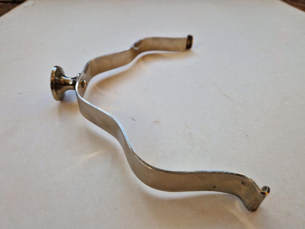 (C) Vintage verzilverde borddrager, Overige materialen, Overige typen, Ophalen of Verzenden, Zo goed als nieuw