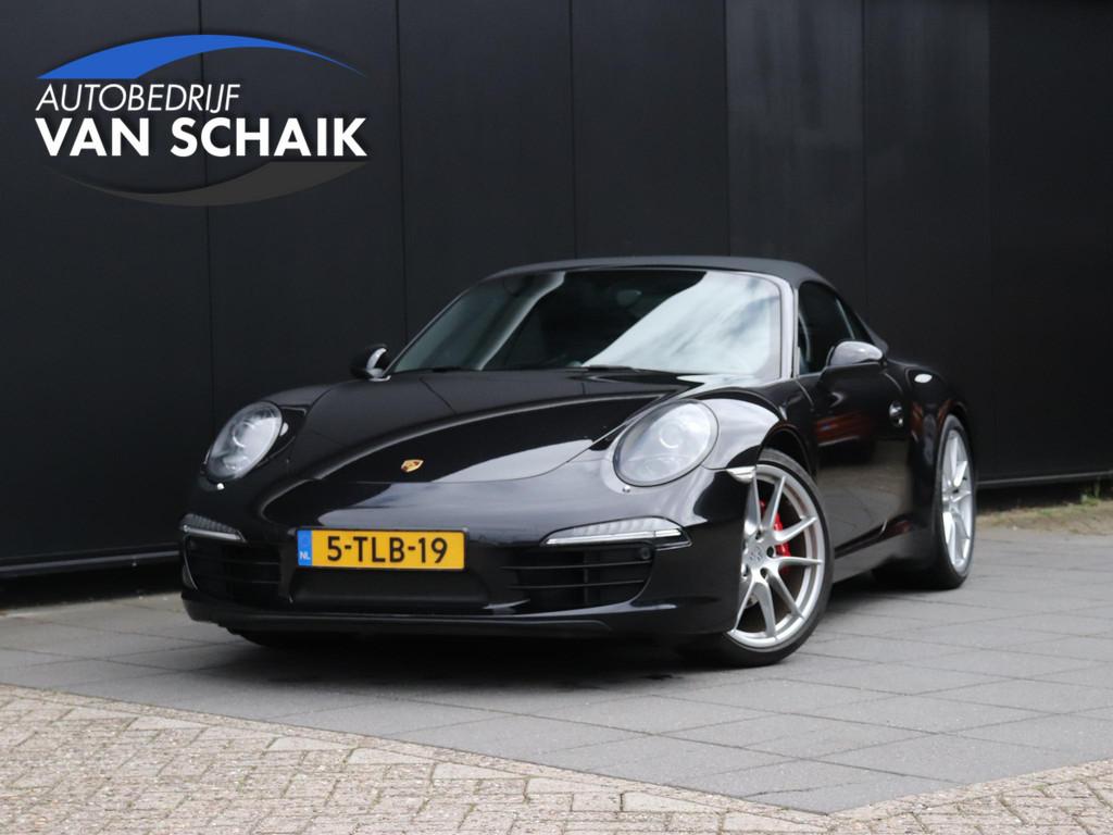 Porsche 911 Cabrio 3.4 Carrera | PDK | LEDER | SPORTCHRONO |, Auto's, Porsche, Automaat, Euro 5, Gebruikt, Zwart