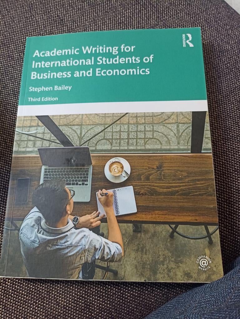 Academic writing for International students of Business, Boeken, Ophalen of Verzenden, Zo goed als nieuw