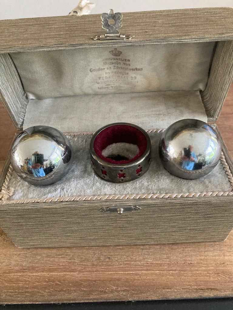 Meridiaan kogels, met geluid., Ophalen of Verzenden, Gebruikt, Overige typen