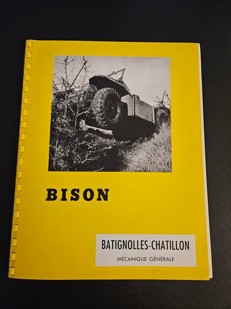 Brochure Batignolles-Chatillon Bison, Boeken, Ophalen of Verzenden, Zo goed als nieuw, Overige merken