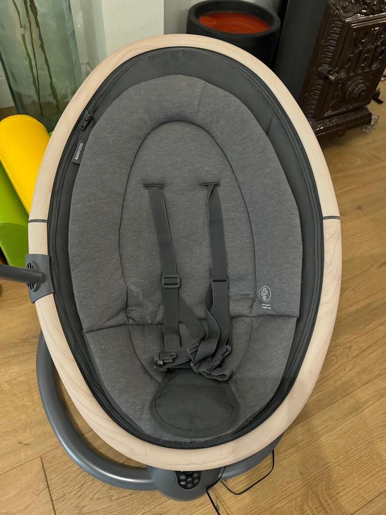 Zgan!!!! Maxi-Cosi Cassia Swing Beyond Graphite Eco, Kinderen en Baby's, Wipstoeltjes, Wipstoel, Ophalen, Overige merken, Met gordel(s) of riempje(s)