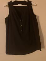 Mooie zwarte mouwloze Top( Mt 36)Jacqueline de Yongh., Kleding | Dames, Zwart, Ophalen of Verzenden, Zo goed als nieuw, Maat 36 (S)
