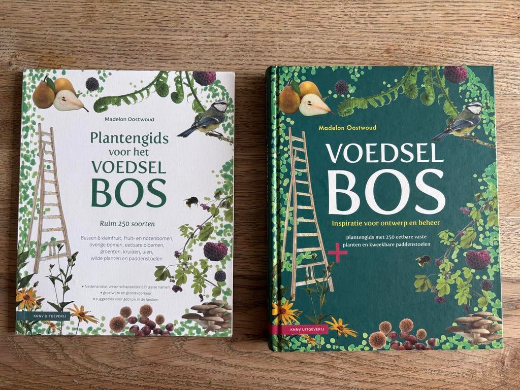 Madelon Oostwoud - Voedselbos boeken set, Ophalen of Verzenden, Gelezen, Tuinieren en Tuinplanten