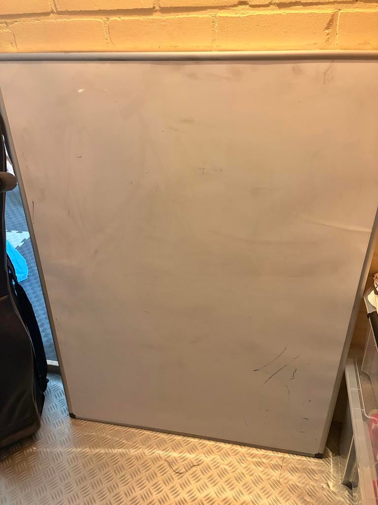 Groot whiteboard, Ophalen, Gebruikt, Whiteboard
