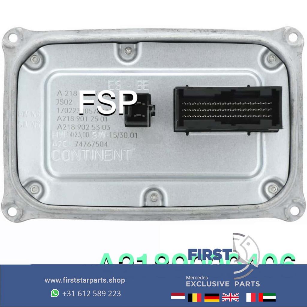 A2189000406 W218 CLS Koplampmodule Mercedes LED koplamp modu, Gebruikt, -, Ophalen of Verzenden, -