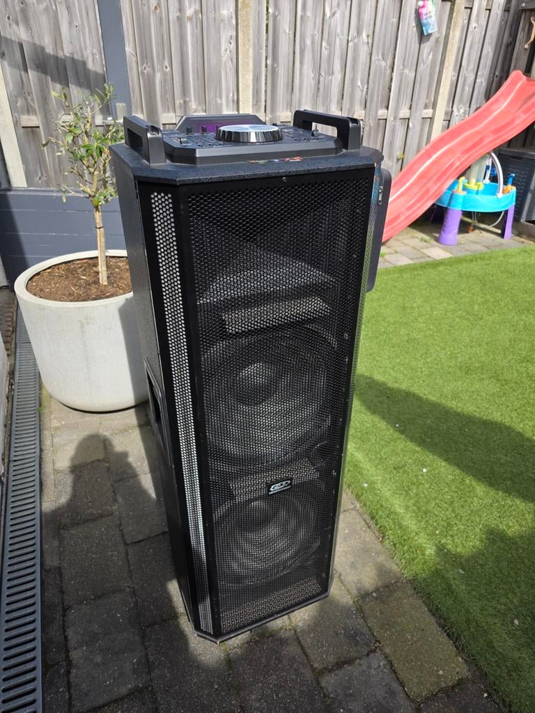 Nette Party Box met Disco Verlichting en accu., Overige typen, Zo goed als nieuw, 120 watt of meer, Ophalen