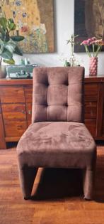 4 bruine eettafel stoelen, Huis en Inrichting, Stoelen, Ophalen, Gebruikt, Bruin, Vier