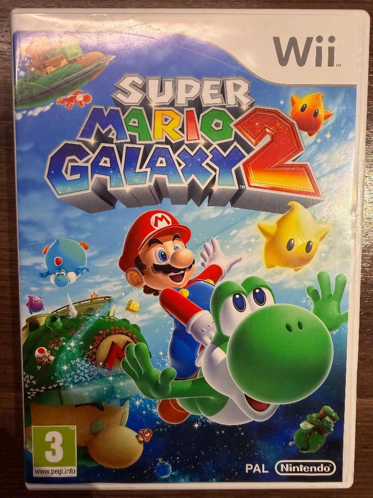 Mario Galaxy 2, Spelcomputers en Games, Games | Nintendo Wii, 2 spelers, Zo goed als nieuw, Vanaf 3 jaar, Ophalen