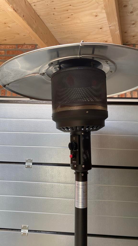 Terrasverwarmer op Gas, Tuin en Terras, Terrasverwarmers, Ophalen of Verzenden, Zo goed als nieuw, Gas, Vloer
