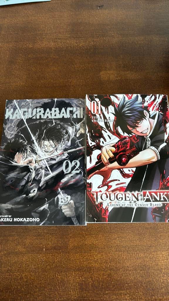 Manga boeken. Kagurabachi en Tougen Anki, Meerdere comics, Ophalen of Verzenden, Nieuw, Japan (Manga)