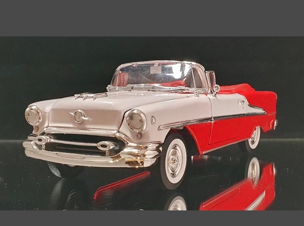 Oldsmobile Super 88 uit 1955 - Welly Nex 1:24, Ophalen of Verzenden, Nieuw, Auto, Welly