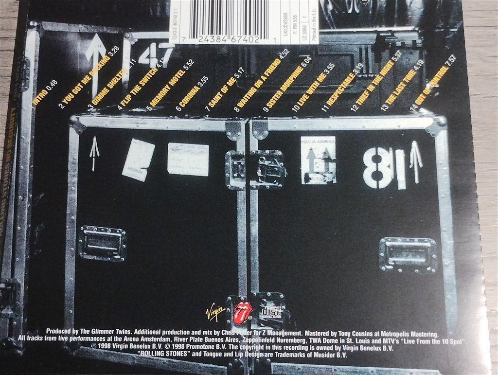 The Rolling Stones - No Security, Ophalen of Verzenden, Zo goed als nieuw, Poprock