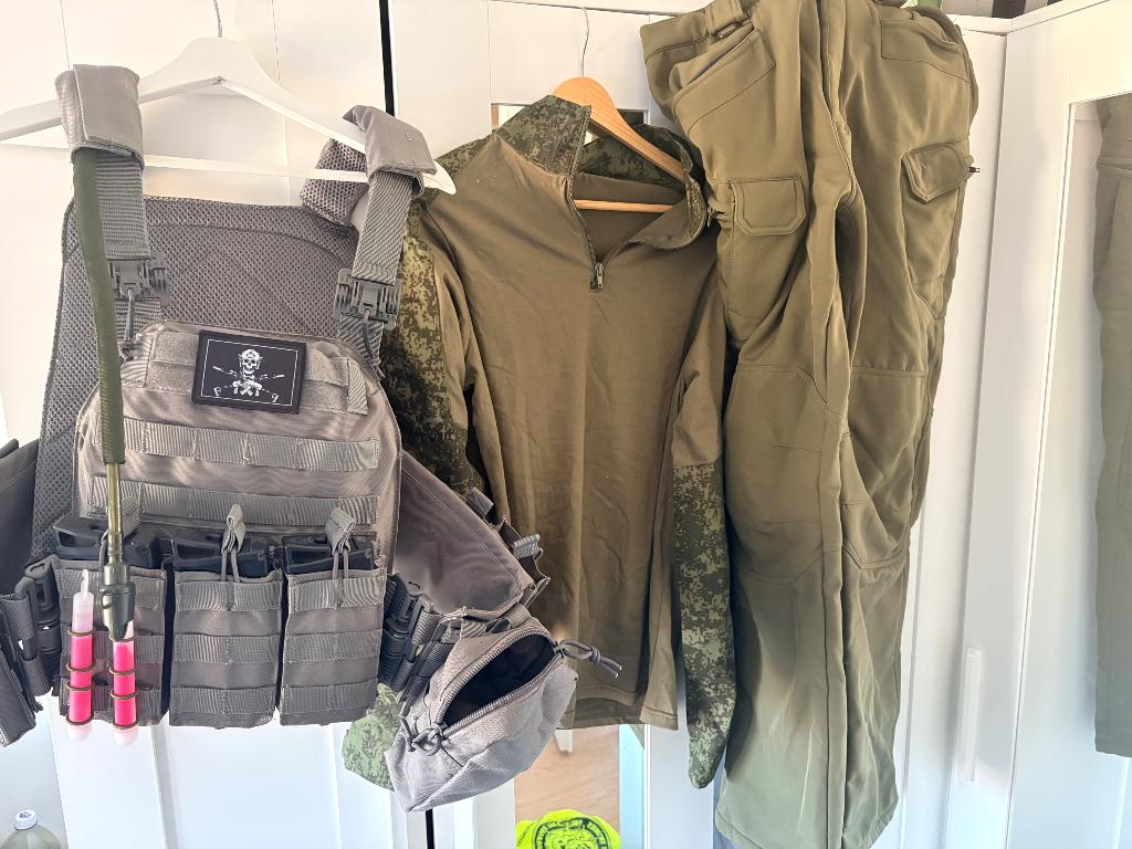 Complete airsoft set, Ophalen of Verzenden, Nieuw