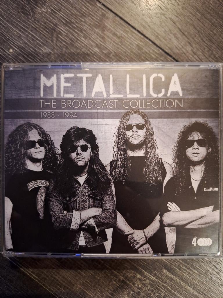 Metallica - The Broadcast Collection 1988-1994 (4CD Boxset), Ophalen of Verzenden, Zo goed als nieuw, Boxset