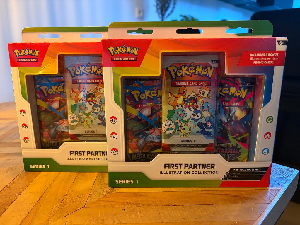 Pokémon first partner illustration collection serie 1, Ophalen of Verzenden, Nieuw