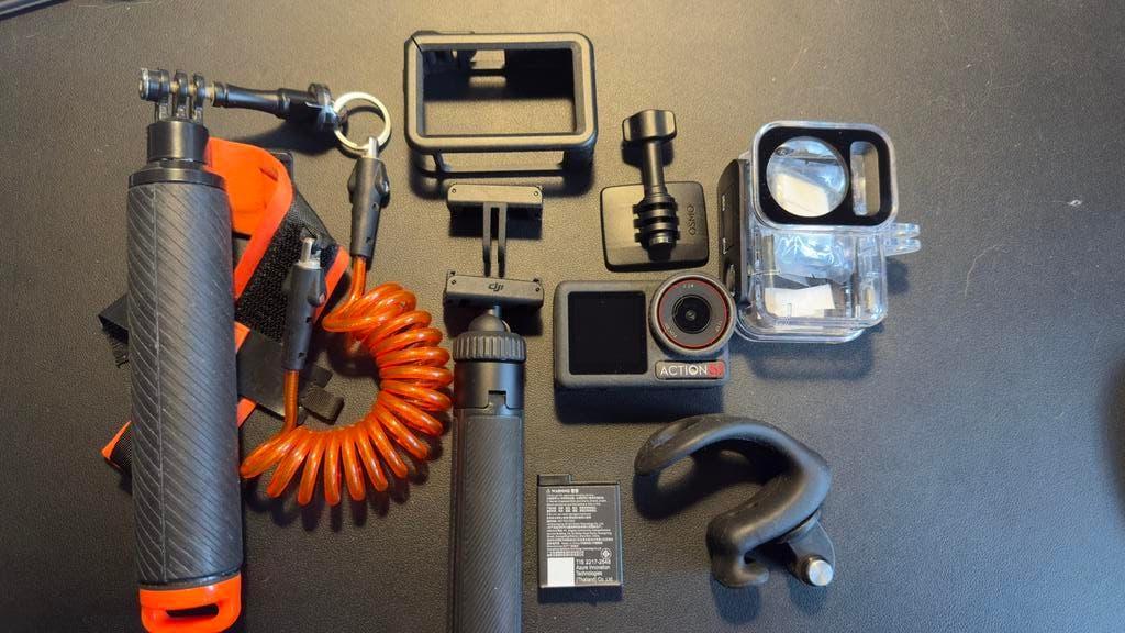 DJI Osmo Action Pro 5: Zeer Complete Zet - Zo goed als Nieuw, Ophalen of Verzenden, Zo goed als nieuw, Overige merken