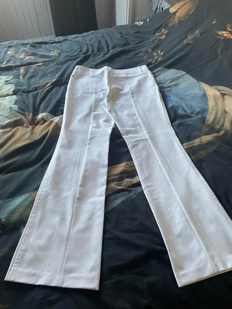 Cambio broek Farah maat 40 wit zgan, Ophalen of Verzenden, Zo goed als nieuw, Maat 38/40 (M), Wit