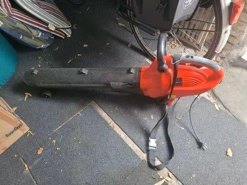 Bladblazer, Ophalen, Gebruikt, Handgedragen, Met neuswiel