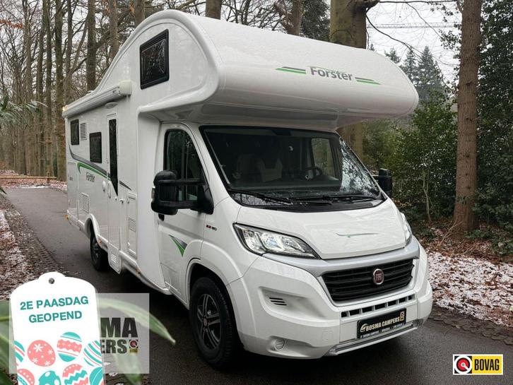 Eura Mobil Forster 699 HB Garage Automaat 2019, Caravans en Kamperen, Campers, Bedrijf, tot en met 6, Alkoof, Eura Mobil, Fiat