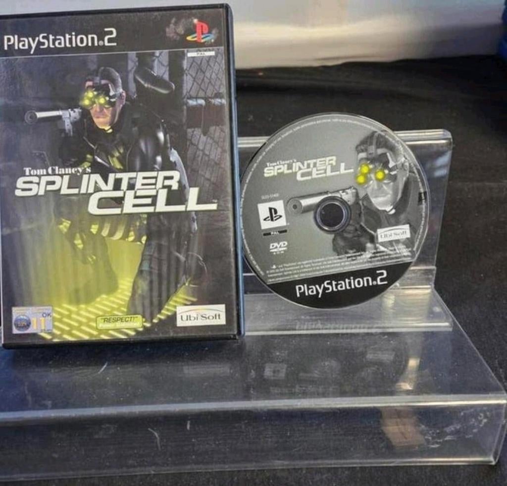 Tom Clancy's Splinter Cell - PlayStation 2 (PS2), Gebruikt, Ubisoft Entertainment S.A., 2 Cité de l'Innovation, 93696 Pantin Cedex, France