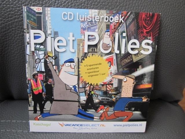 luisterboek kind piet police/ 5 avonturen, Boeken, Luisterboeken, Ophalen of Verzenden, Cd, Kind