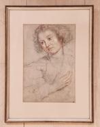 reproductie van een heiligenkopje door PP Rubens, Ophalen of Verzenden