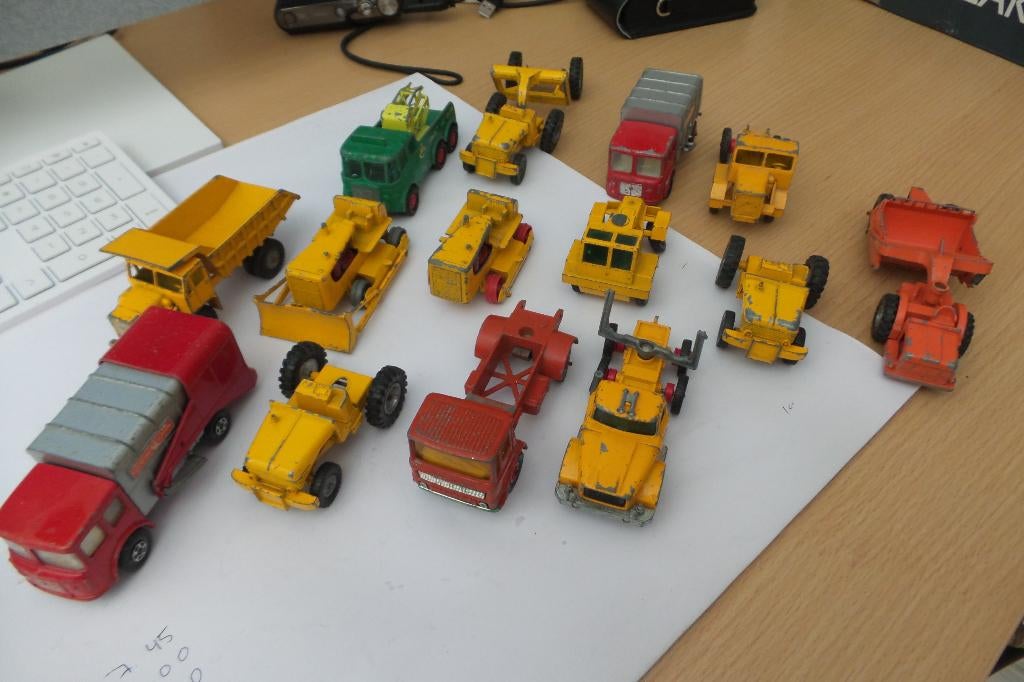 matchbox kingsize verzameling, Hobby en Vrije tijd, Modelauto's | 1:43, Ophalen of Verzenden, Gebruikt, Bus of Vrachtwagen, Matchbox