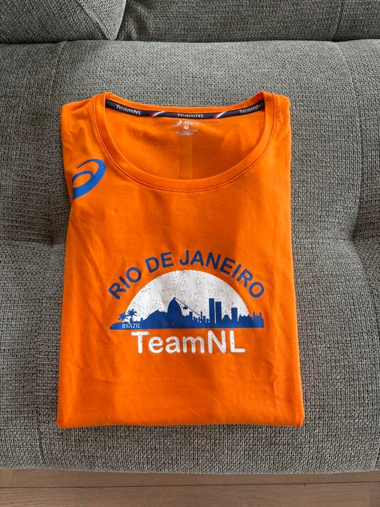TeamNL shirt, Ophalen of Verzenden, Zo goed als nieuw, Maat 48/50 (M), Oranje