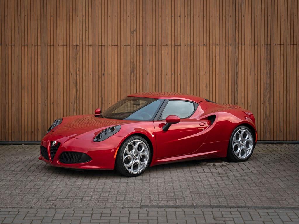 Alfa Romeo 4C 1750TBI | Rosso Comp. | Carbon kopl. | Vol led, Auto's, Alfa Romeo, Automaat, Gebruikt, 4 cilinders, Leder