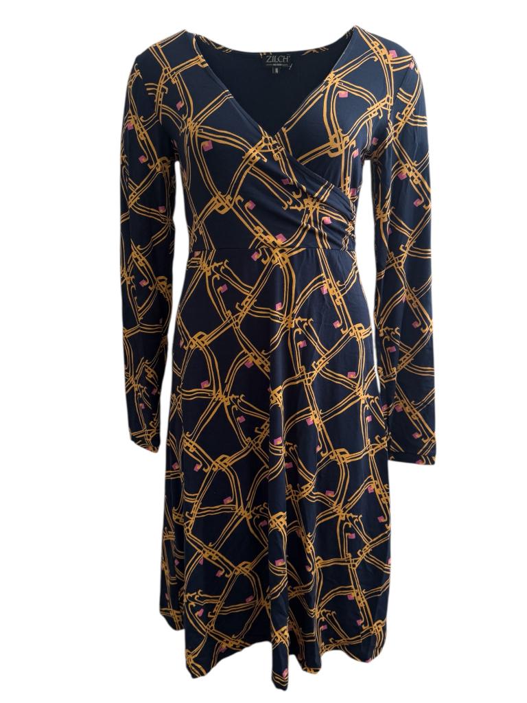 Zilch jurk M, Kleding | Dames, Jurken, Zo goed als nieuw, Blauw, Ophalen of Verzenden