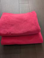 Baby katoenen deken ledikant roze gestreept prenataal, Ophalen of Verzenden, Gebruikt, 100 cm of meer, Deken