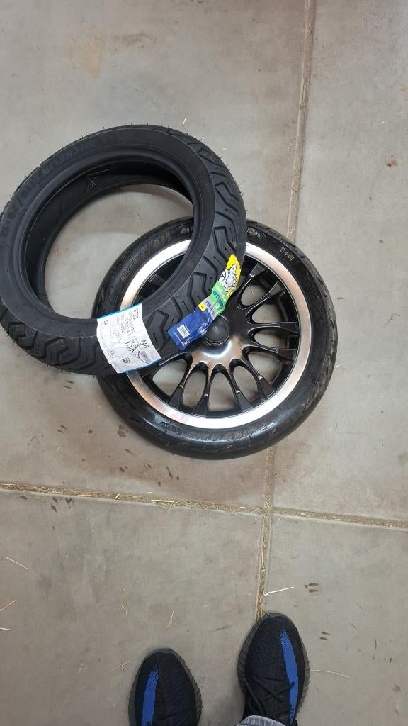 12inch velg/band scooter, Ophalen, Zo goed als nieuw, Overige typen, Overige merken