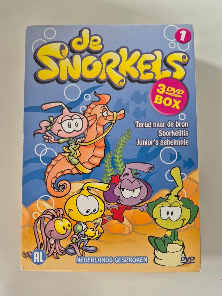 De Snorkels 3 DVD Box, Ophalen