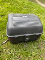 Zwarte motorkoffer, Motoren, Ophalen of Verzenden, Gebruikt