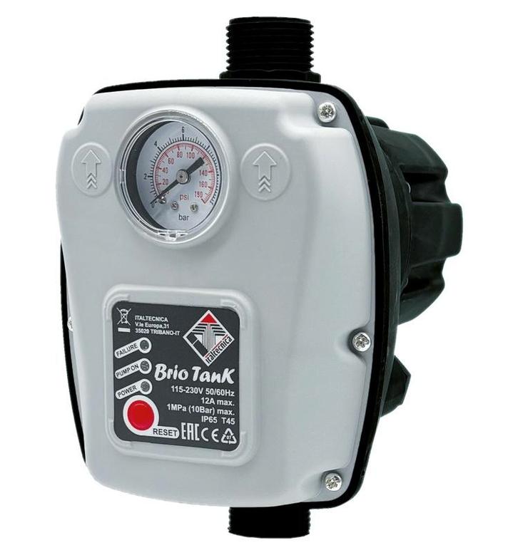 Brio Tank 2.0 pompschakelaar met drukvat, Tuin en Terras, Waterpompen, Nieuw, Elektrisch, Overige typen, Verzenden