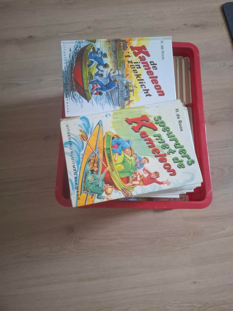 Grote collectie Kameleon boeken., Ophalen, Gelezen, H. de Roos, Fictie algemeen